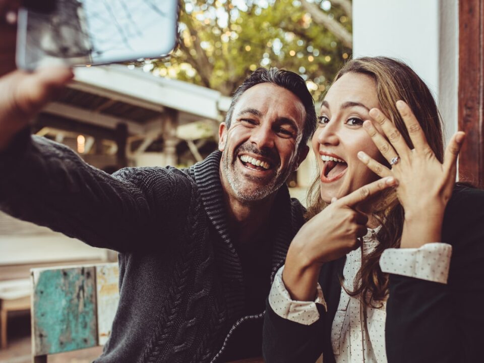 how to celebrate an engagement without a party